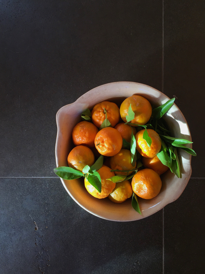 Homegrown mandarins