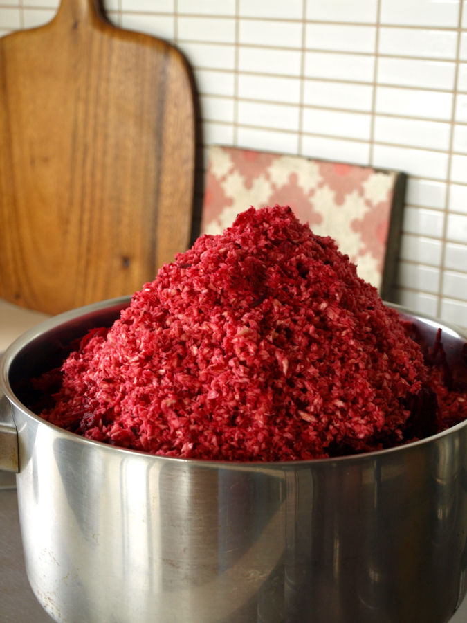 Beetroot and horseradish relish The Fruitful Kitchen