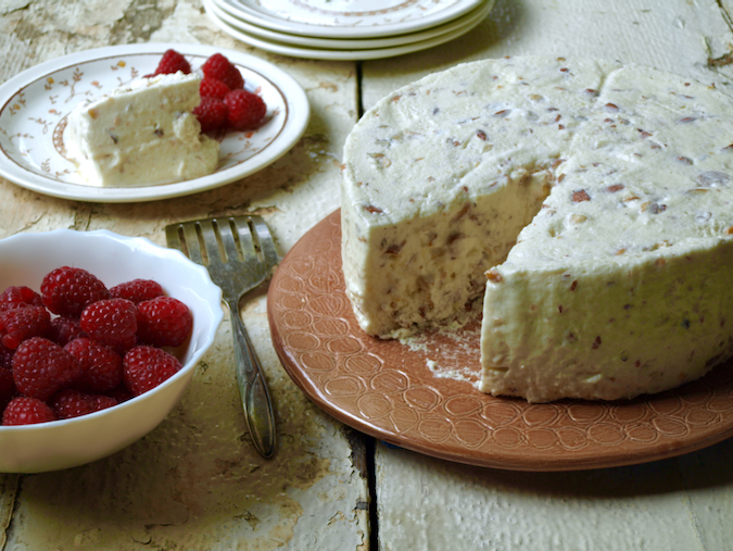 Nougat ice cream cake The Fruitful Kitchen